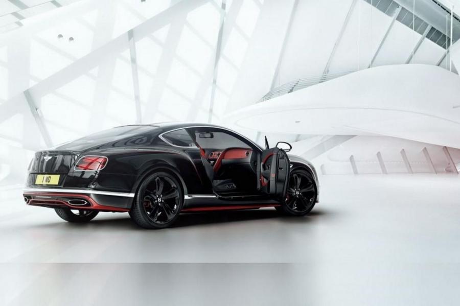  Bentley Continental GT Black Speed by Mulliner 2016 года  (фото 2 из 3)